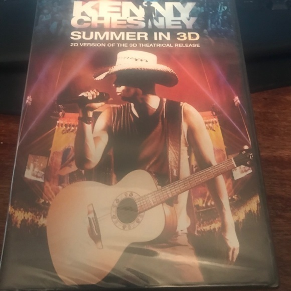 💚🍋HP🍋💚 NIP Kenny Chesney‎ Summer in 3D DVD
